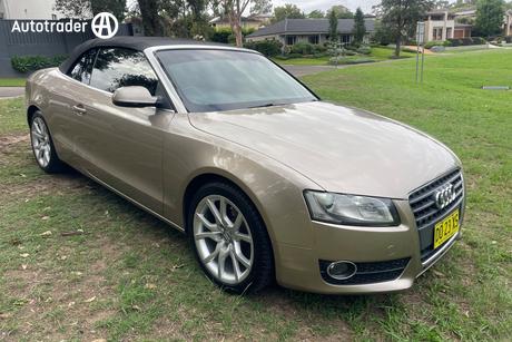 Gold 2011 Audi A5 Cabriolet 2.0 Tfsi