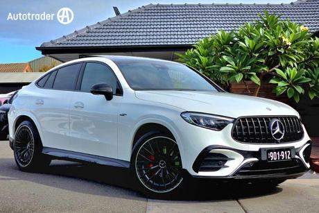 White 2024 Mercedes-Benz GLC43 Coupe 4Matic