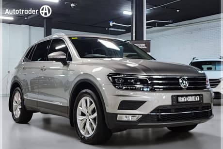 Silver 2017 Volkswagen Tiguan Wagon 162 Tsi Highline