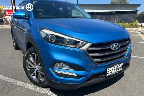 Blue 2015 Hyundai Tucson Wagon Active (Fwd)