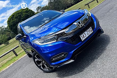 Blue 2019 Honda HR-V Wagon Rs