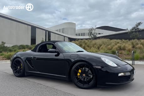 Black 2008 Porsche Boxster Roadster