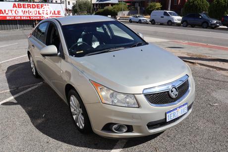 Gold 2012 Holden Cruze Sedan Cd