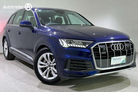 Blue 2023 Audi Q7 Wagon 45 Tdi Quattro Dynamic Black