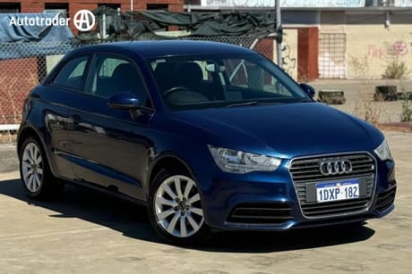 Blue 2012 Audi A1 Hatchback 1.4 Tfsi Attraction