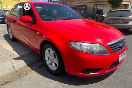 Red 2009 Ford Falcon Sedan Xr6