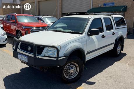 White 2004 Holden Rodeo Crew Cab Pickup Lx