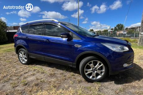 Blue 2015 Ford Kuga Wagon Titanium (Awd)
