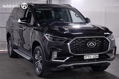 Black 2024 LDV D90 Wagon Executive (4Wd)