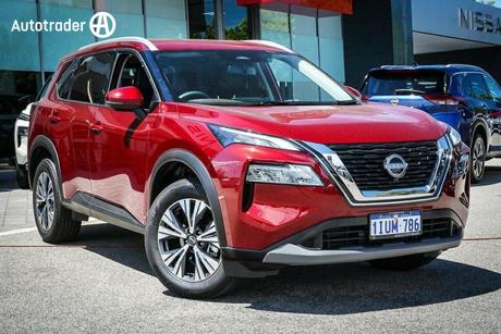 Red 2025 Nissan X-Trail Wagon St-L (2Wd)