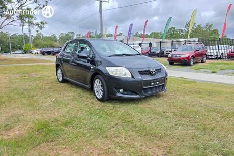 Black 2009 Toyota Corolla Hatchback Ascent