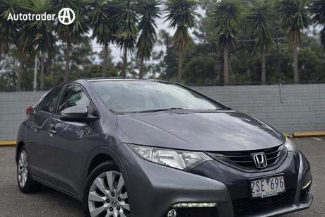 Grey 2013 Honda Civic Hatchback Dti-S