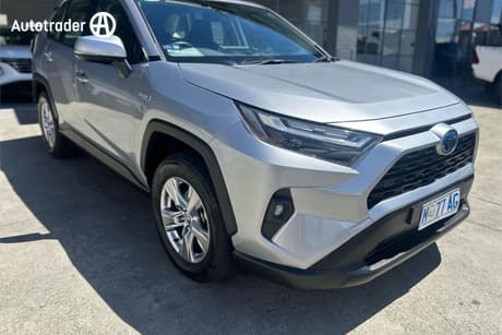 Silver 2024 Toyota RAV4 Wagon Gx (2Wd) Hybrid