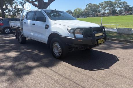 White 2018 Ford Ranger Crew Cab Chassis Xl 3.2 (4X4)
