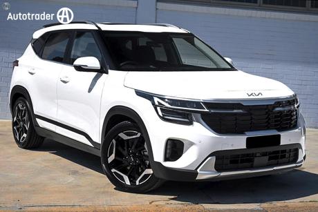 White 2025 Kia Seltos Wagon Gt-Line (Fwd) (Two-Tone)