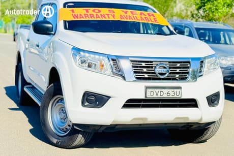 White 2018 Nissan Navara Dual Cab Utility Sl (4X4)