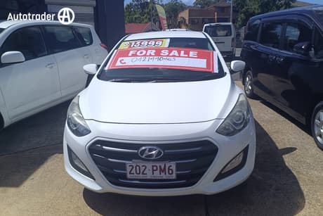White 2015 Hyundai I30 Hatchback Active