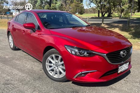 Red 2016 Mazda 6 Sedan Touring