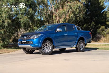 Blue 2018 Mitsubishi Triton Dual Cab Utility Gls (4X4)