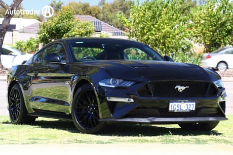Black 2018 Ford Mustang Coupe Fastback Gt 5.0 V8