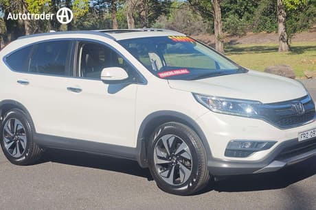 White 2015 Honda CR-V Wagon Vti-L (Adas)