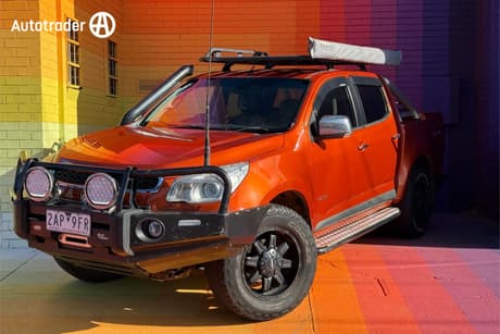 Orange 2014 Holden Colorado Crew Cab Pickup Ltz (4X4)