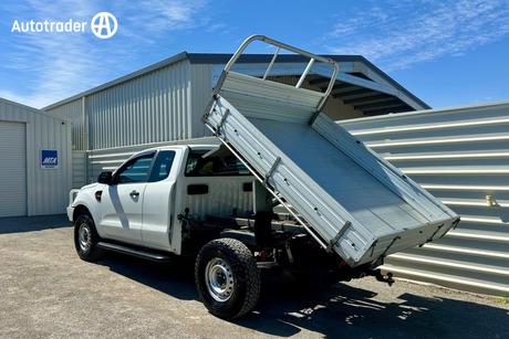 White 2016 Ford Ranger Ute Tray PX MKII XL CAB CHASSIS SUPER CAB 4DR SPTS AUTO 6SP, 4X4 1272KG 3.2DT (JUL)