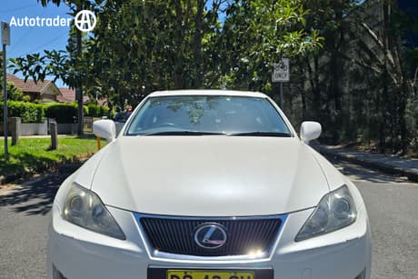White 2006 Lexus IS250 Sedan Sports Luxury