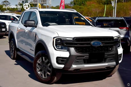 White 2025 Ford Ranger Double Cab Pick Up Phev Wildtrak (4X4)