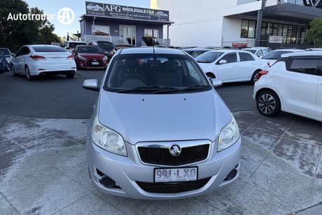 Silver 2009 Holden Barina Hatchback