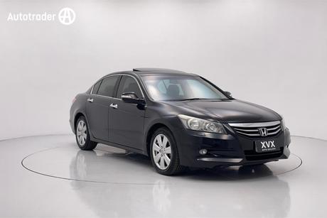 Black 2012 Honda Accord Sedan V6-L