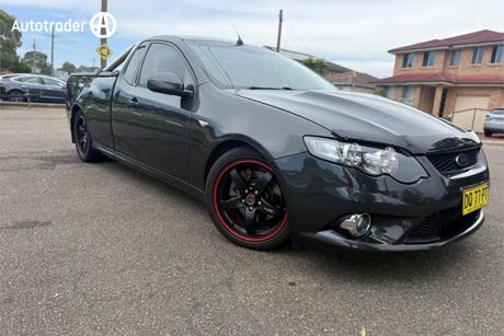 Grey 2010 Ford Falcon Ute Ute Tray XR8 R