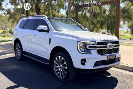 White 2025 Ford Everest Wagon Platinum (4Wd)