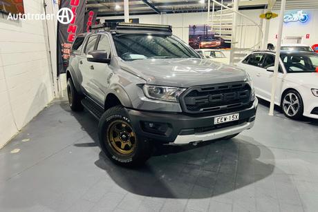 Grey 2019 Ford Ranger Double Cab Pick Up Raptor 2.0 (4X4)