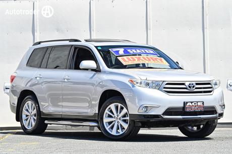 Silver 2012 Toyota Kluger Wagon Kx-R (Fwd) 7 Seat