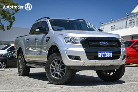 Silver 2017 Ford Ranger Dual Cab Utility Xlt 3.2 (4X4)
