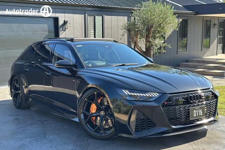 Black 2021 Audi RS6 Wagon Avant 4.0 Tfsi Quattro Mhev