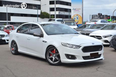 White 2014 Ford Falcon Sedan G6E Turbo