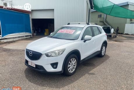 White 2013 Mazda CX-5 Wagon Maxx Sport (4X4)