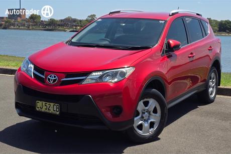 Red 2013 Toyota RAV4 Wagon Gx (2Wd)