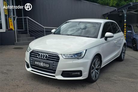 White 2018 Audi A1 Hatchback Sportback 1.4 Tfsi Sport