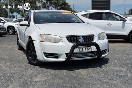 White 2011 Holden Commodore Utility Omega