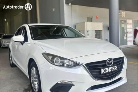 White 2016 Mazda 3 Sedan Neo