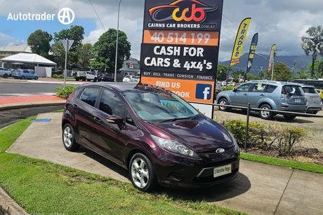 Red 2010 Ford Fiesta Hatchback Lx