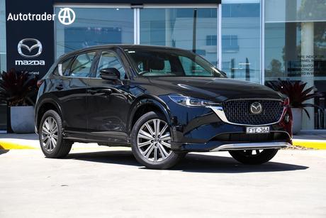 Black 2025 Mazda CX-5 Wagon G35 Akera Turbo (Awd)
