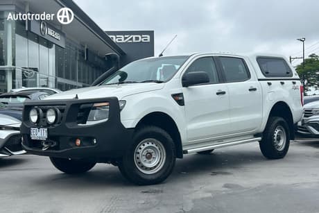White 2013 Ford Ranger Dual Cab Utility Xl 3.2 (4X4)