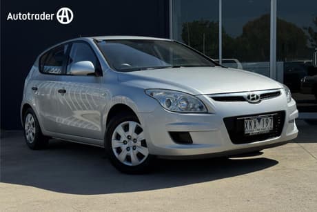 Silver 2009 Hyundai I30 Hatchback Sx