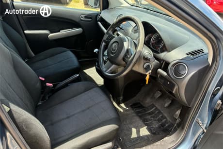 Blue 2013 Mazda 2 Hatchback Neo