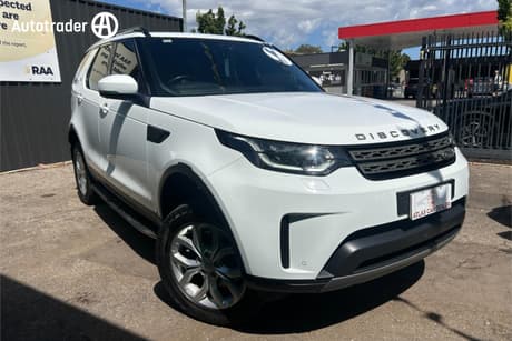 White 2017 Land Rover Discovery Wagon Sd4 Se