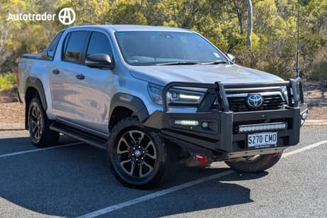Silver 2021 Toyota Hilux Double Cab Pick Up Rogue (4X4)